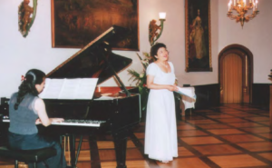 Recital de canción italiana en la Kaufhaussaal (Friburgo de Brisgovia